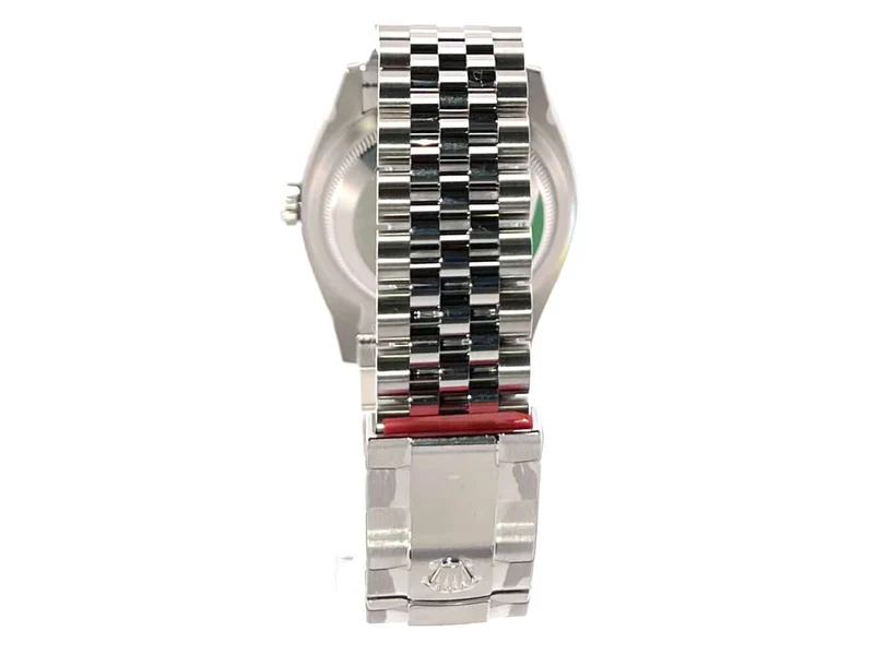 Rolex Datejust 36 Weißgold Diamant 126284RBR Oliv Palmenmuster Jubile-Band