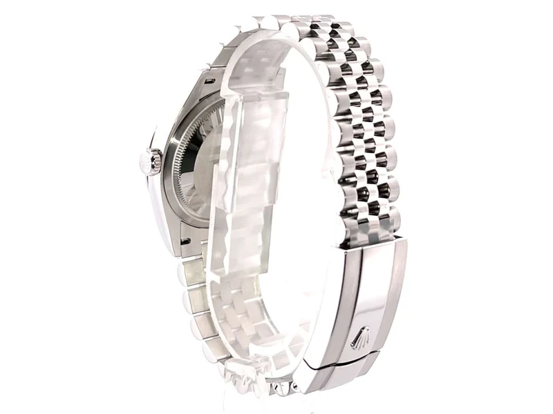 Rolex Datejust 36 Oystersteel Weißgold 126234 Perlmutt Diamant Jubile-Band