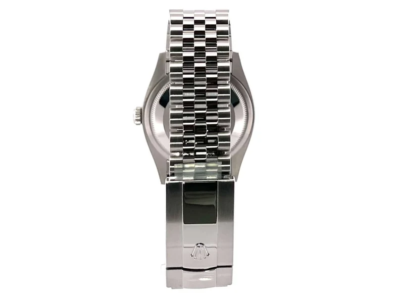 Rolex Datejust 36 Oystersteel Weißgold 126234 Perlmutt Diamant Jubile-Band