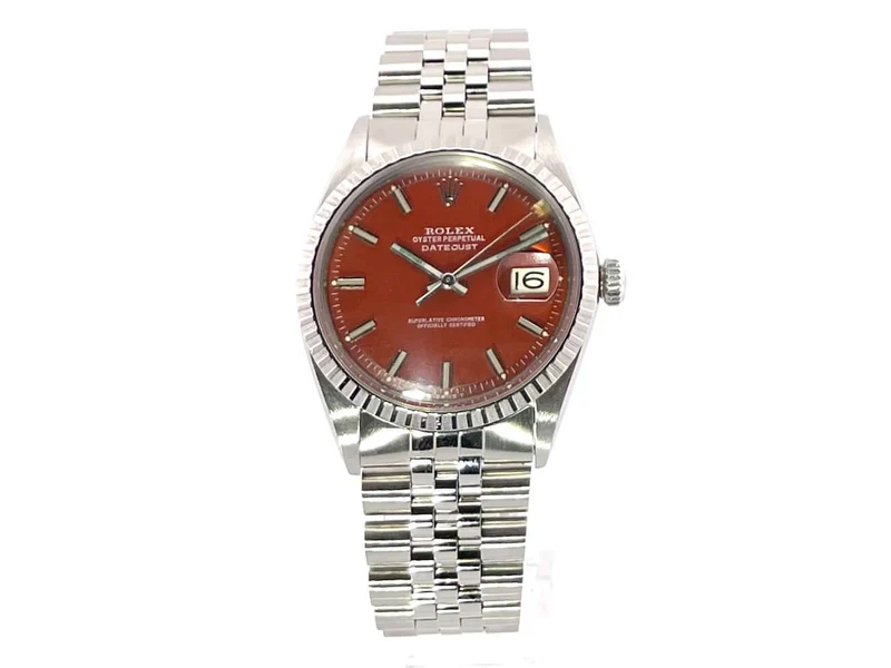Rolex Datejust 36 Ref. 1603 Orange Jubile-Band