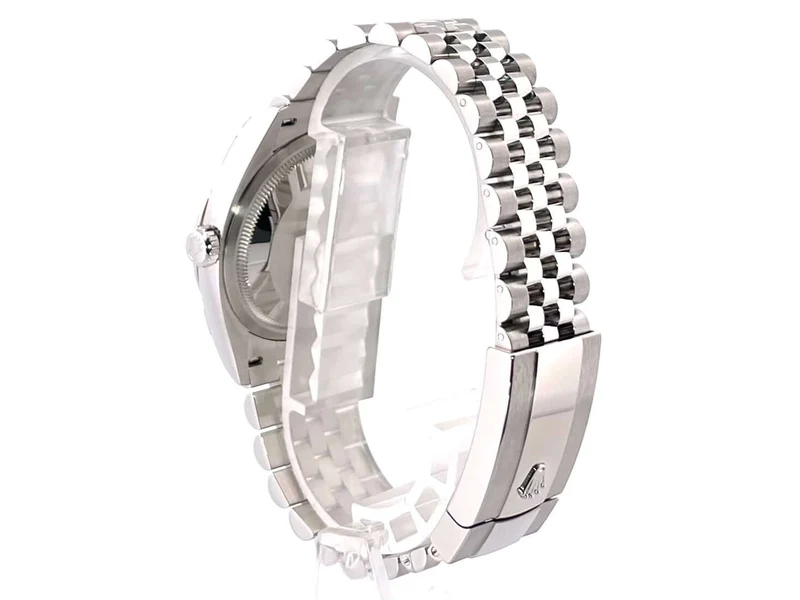 Rolex Datejust 36 Oystersteel Weißgold 126234 Oliv Palmen Diamant Jubile-Band
