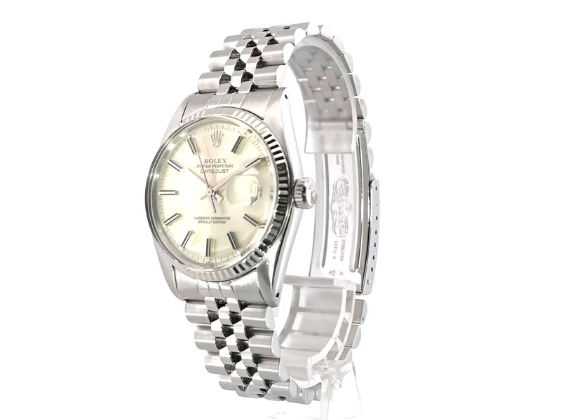 Rolex Datejust 36 Silber Index 16014