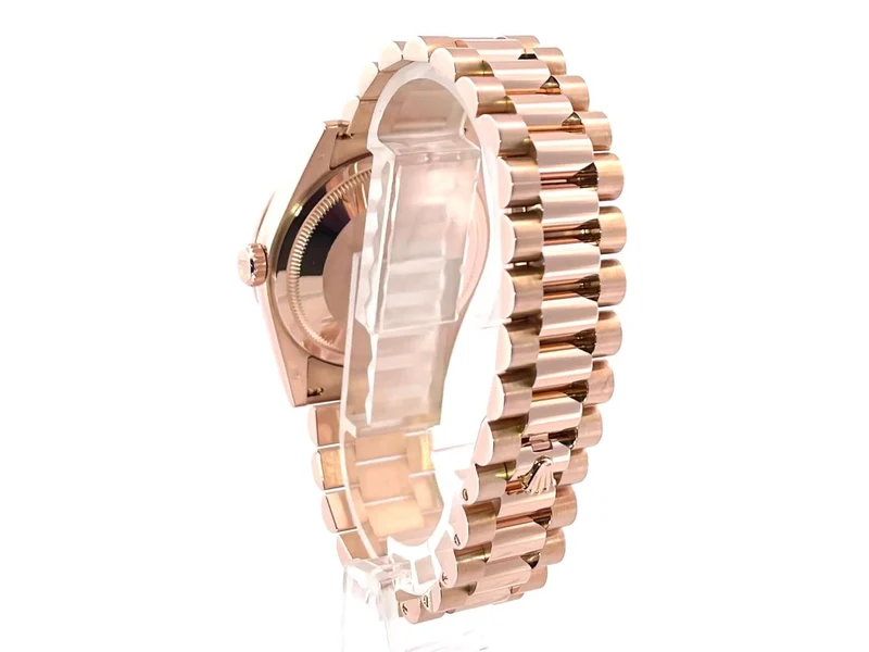 Rolex Day-Date 36 Everose-Gold 118235 Schwarz Arabisch