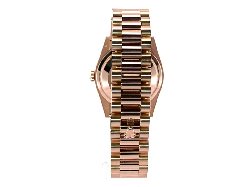 Rolex Day-Date 36 Everose-Gold 118235 Schwarz Arabisch