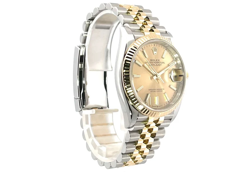 Rolex Datejust 36 126233 Champagner Jubile-Band aus 2018