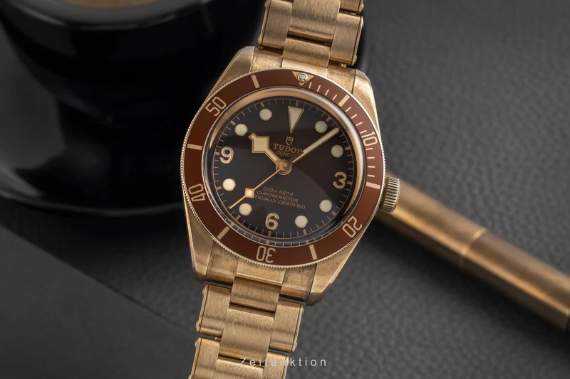 Tudor Black Bay bronze automatic men's watch 79012M [2601535]