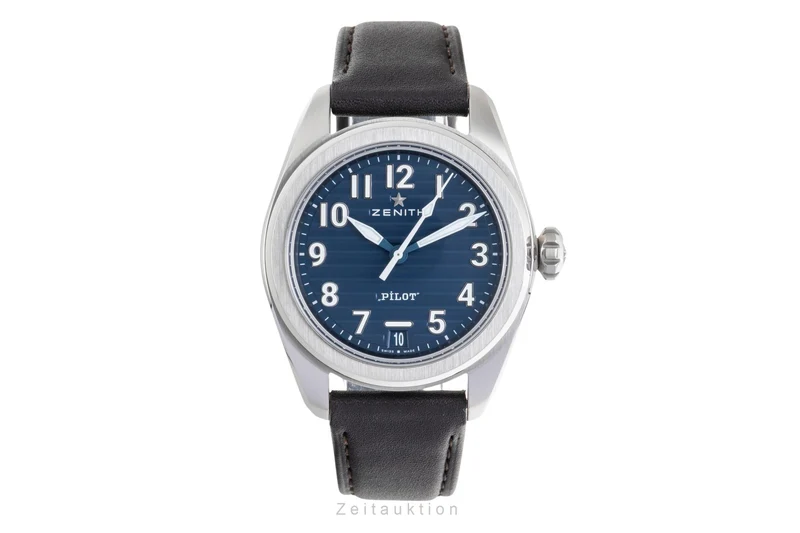 Zenith Pilot steel automatic men's watch 03.4000.3620/51.I003 LP: 8500EUR [2601816]
