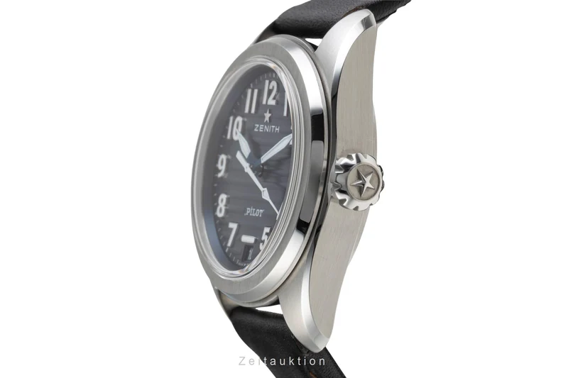 Zenith Pilot steel automatic men's watch 03.4000.3620/51.I003 LP: 8500EUR [2601816]