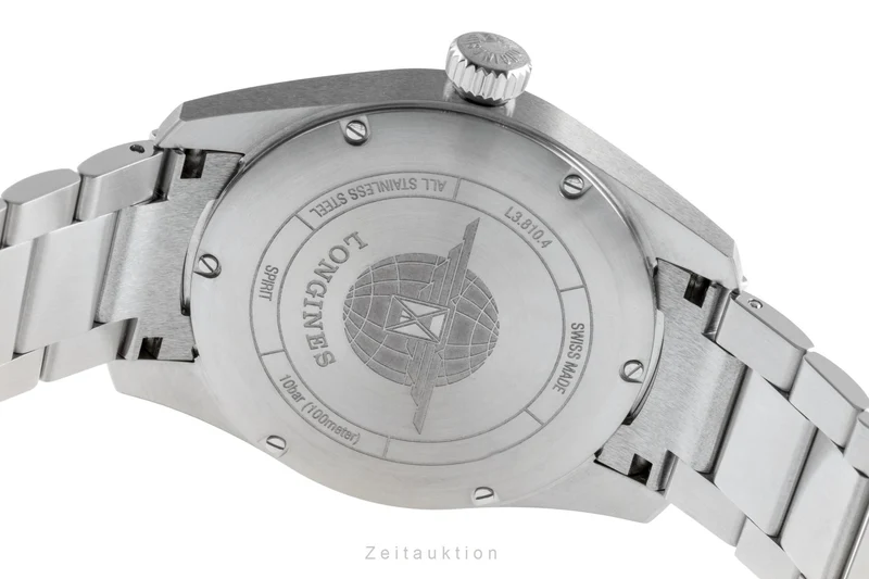 Longines Spirit steel automatic men's watch L3.810.4.93.6 [2601740]