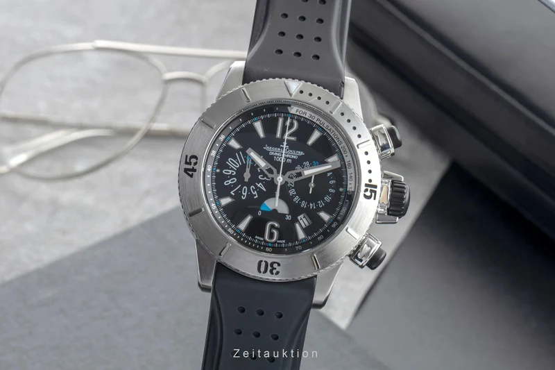 Jaeger LeCoultre Master Compressor chronograph steel automatic men's watch Q186T670 , 160.T.25 [2601361]