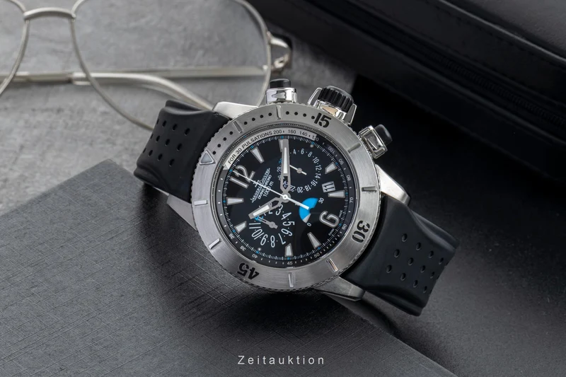 Jaeger LeCoultre Master Compressor chronograph steel automatic men's watch Q186T670 , 160.T.25 [2601361]