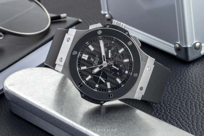 Hublot Big Bang chronograph ceramic / steel automatic men's watch 301.SM.1770.RX [2601722]