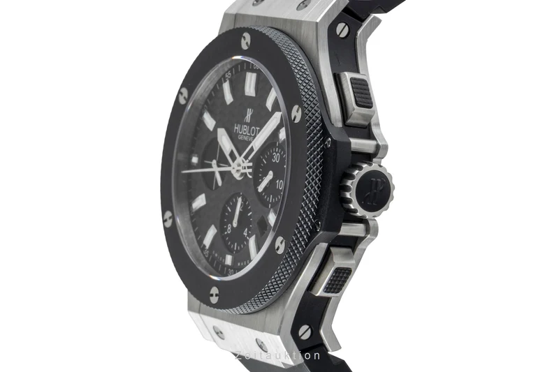 Hublot Big Bang chronograph ceramic / steel automatic men's watch 301.SM.1770.RX [2601722]