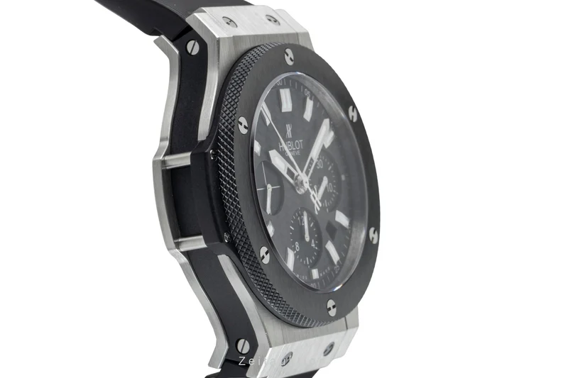Hublot Big Bang chronograph ceramic / steel automatic men's watch 301.SM.1770.RX [2601722]