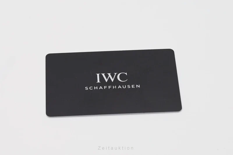 IWC Portugieser chronograph steel automatic men's watch IW371601 LP: 9100EUR Limited [2601604]
