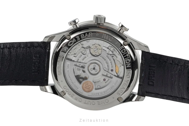 IWC Portugieser chronograph steel automatic men's watch IW371601 LP: 9100EUR Limited [2601604]