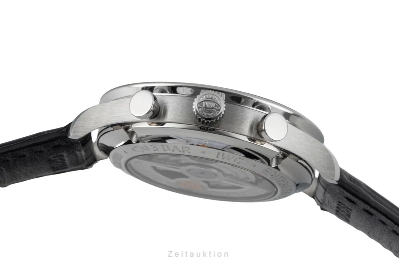 IWC Portugieser chronograph steel automatic men's watch IW371601 LP: 9100EUR Limited [2601604]