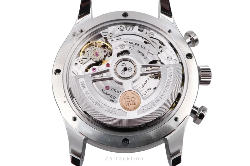 IWC Portugieser chronograph steel automatic men's watch IW371601 LP: 9100EUR Limited [2601604]