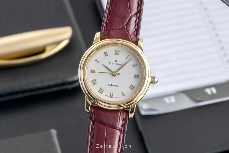 Blancpain Villeret 18 ct gold automatic women's watch 0096-1418 [2507405]