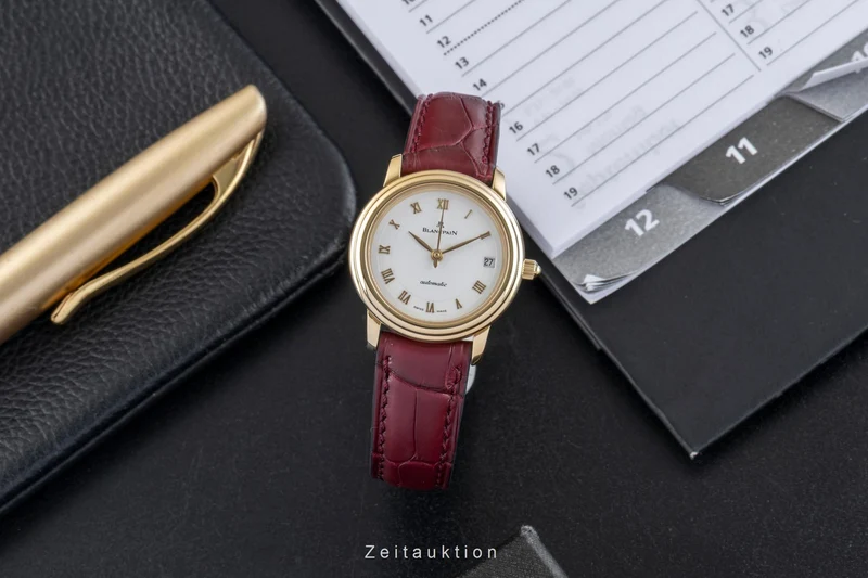 Blancpain Villeret 18 ct gold automatic women's watch 0096-1418 [2507405]