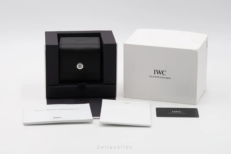 IWC Fliegerchronograph chronograph ceramic / titanium automatic men's watch IW389106 LP: 12700EUR [2601831]