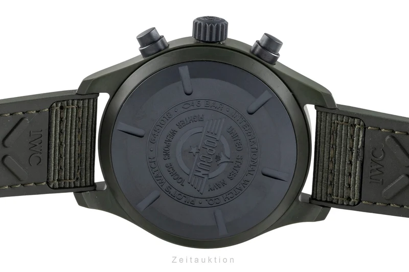IWC Fliegerchronograph chronograph ceramic / titanium automatic men's watch IW389106 LP: 12700EUR [2601831]