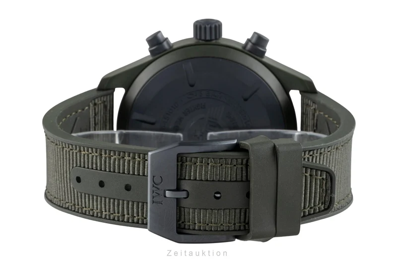 IWC Fliegerchronograph chronograph ceramic / titanium automatic men's watch IW389106 LP: 12700EUR [2601831]