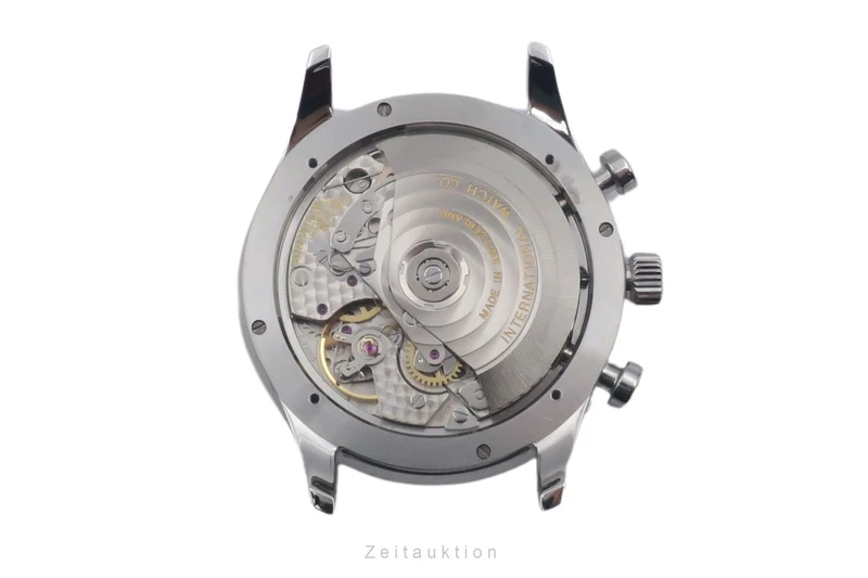 IWC Portugieser chronograph steel automatic men's watch IW371445 LP: 9100EUR [2601317]