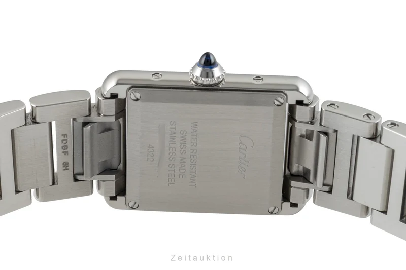 Cartier Tank steel quartz women's watch WSTA0051 [2601543]