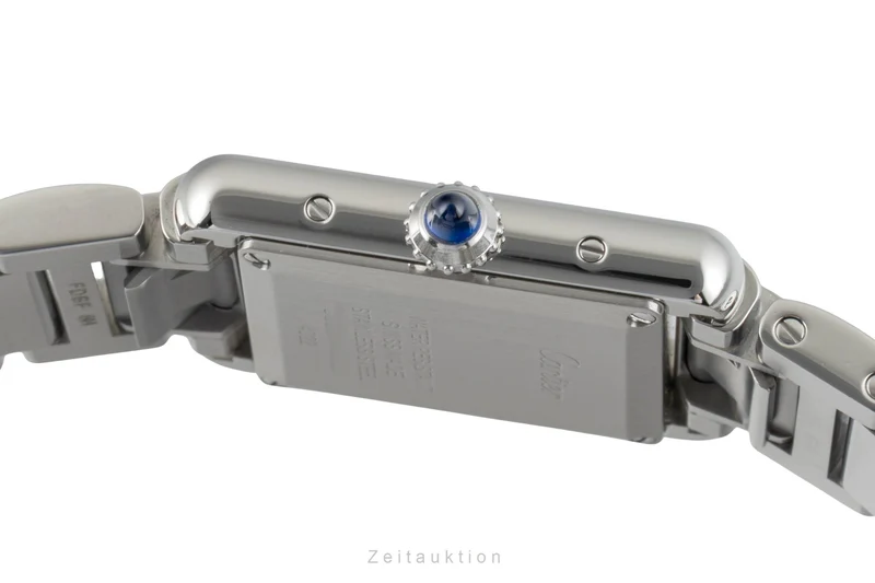 Cartier Tank steel quartz women's watch WSTA0051 [2601543]