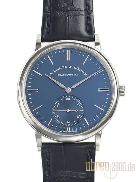 A. Lange & Söhne Saxonia Automatik 380.028 Weißgold
