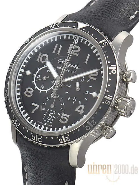 Breguet Flyback Chronograph Titan Type XXI 3810 Ref. 3810TI-H2-3ZU