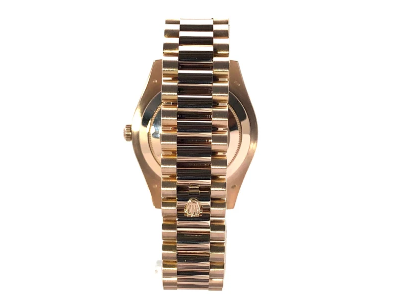 Rolex Day-Date II Everose-Gold 218235 Choco Römisch aus 2012