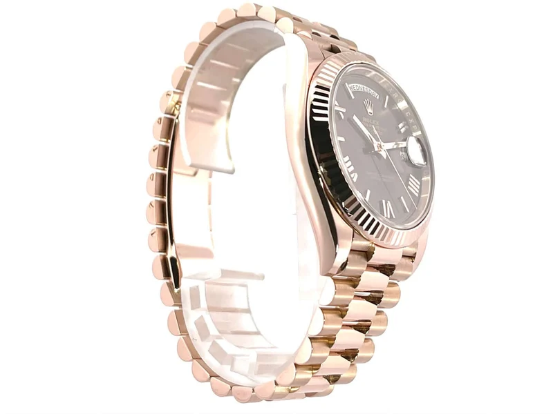 Rolex Day-Date 40 18 kt Everose-Gold 228235 Choco R aus 2018