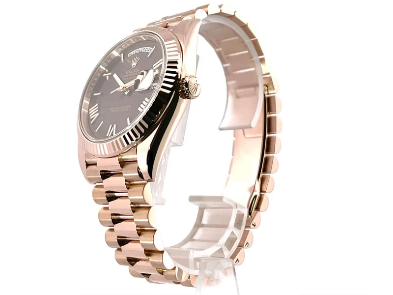 Rolex Day-Date 40 18 kt Everose-Gold 228235 Choco R aus 2018