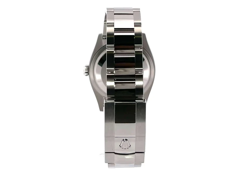 Rolex Datejust 36 Weißgold Diamant 126284RBR Oliv Palmenmuster