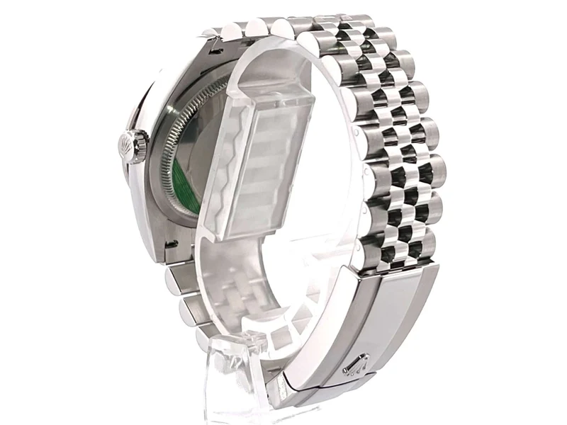 Rolex Datejust 36 Oystersteel Weißgold Diamant 126284RBR Silber Jubile-Band 2020