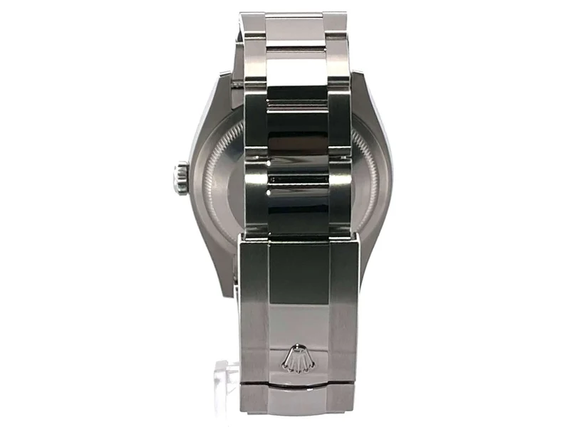 Rolex Datejust 36 Oystersteel Weißgold 126234 Olivgrün Palmenmuster