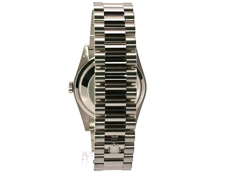 Rolex Day-Date 36 118239 Weißgold Blau aus 2018