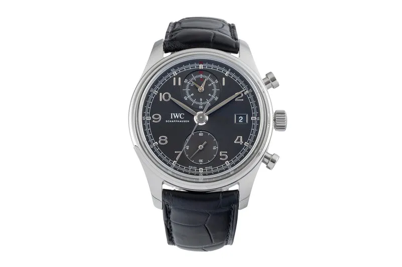 IWC Portugieser chronograph steel automatic men's watch IW390404 [2600886]