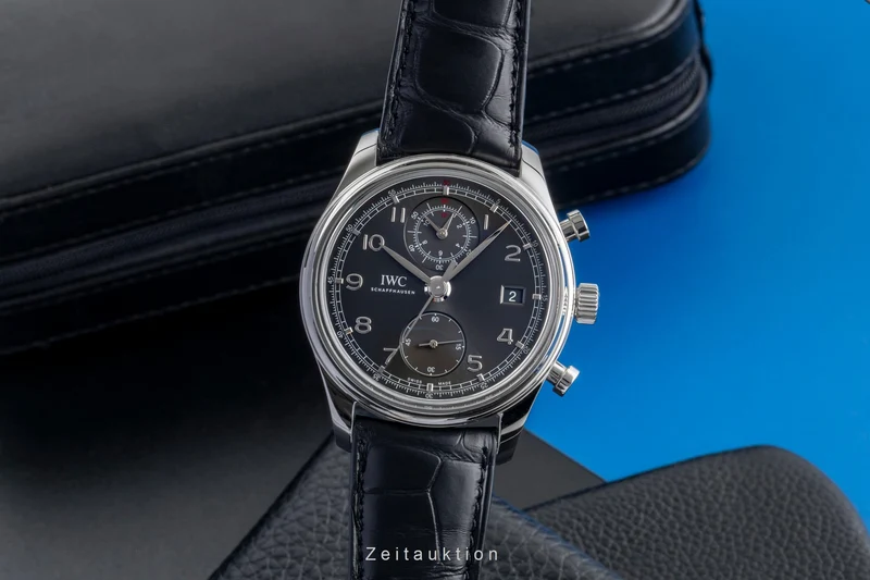 IWC Portugieser chronograph steel automatic men's watch IW390404 [2600886]