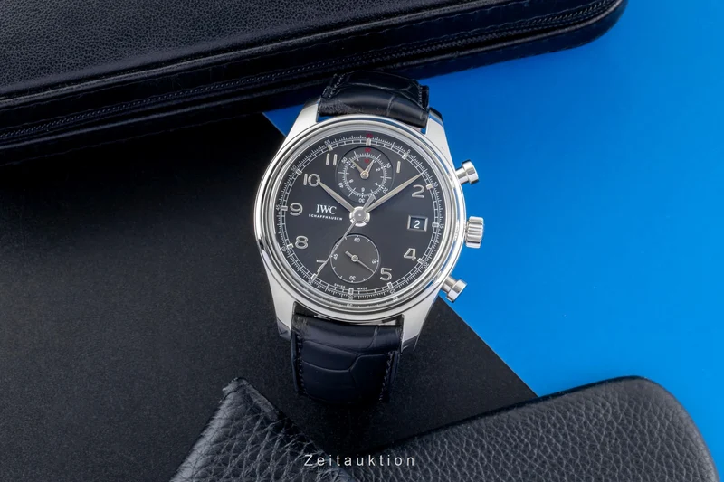 IWC Portugieser chronograph steel automatic men's watch IW390404 [2600886]