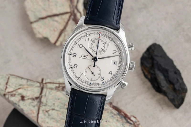 IWC Portugieser chronograph steel automatic men's watch IW390403 [2506281]