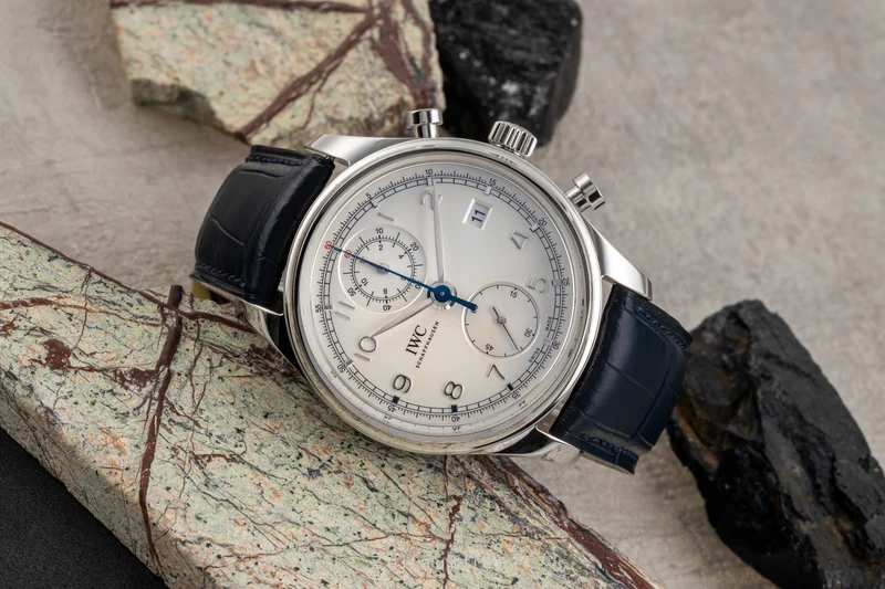 IWC Portugieser chronograph steel automatic men's watch IW390403 [2506281]