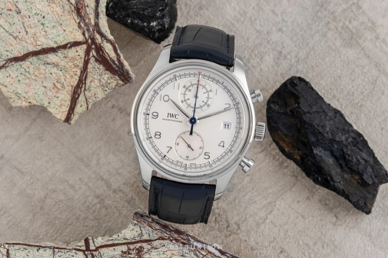 IWC Portugieser chronograph steel automatic men's watch IW390403 [2506281]