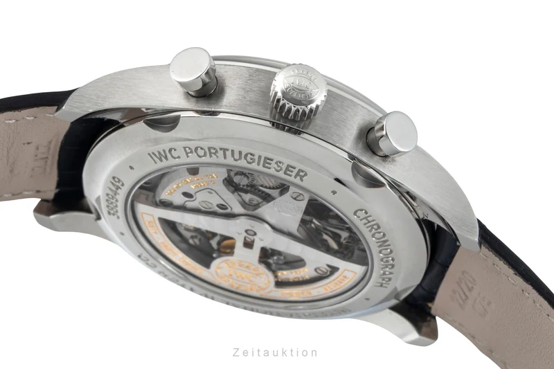 IWC Portugieser chronograph steel automatic men's watch IW390403 [2506281]
