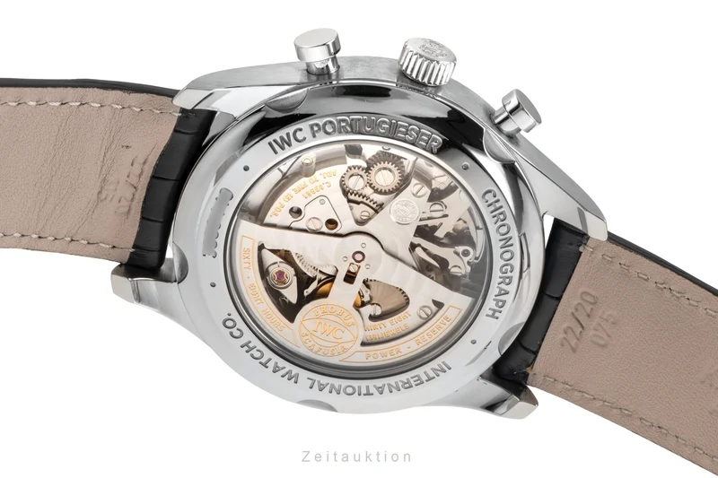 IWC Portugieser chronograph steel automatic men's watch IW390403 [2506281]