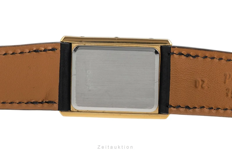 Omega De Ville gilt / steel quartz men's watch 191.0186 Vintage [2600895]