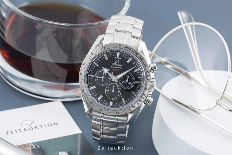 Omega Speedmaster chronograph steel automatic men's watch 321.10.42.50.01.001 [2601278]