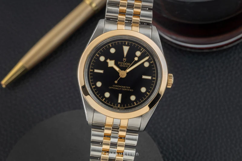 Tudor Black Bay 41 steel / gold automatic men's watch 79683 LP: 6600EUR [2601628]